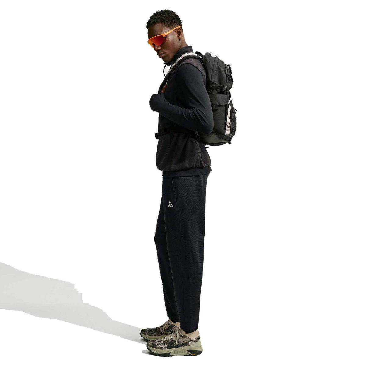 Men's Nike ACG Wolf Grid Therma-FIT Pants - Black