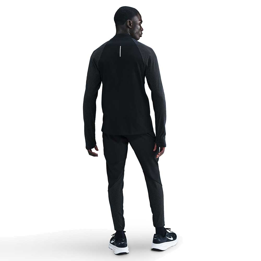 Men's Nike Dri-FIT Reflective 1/2 Zip - Black