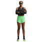 Women's Nike Aeroswift Crop Top - Black/White