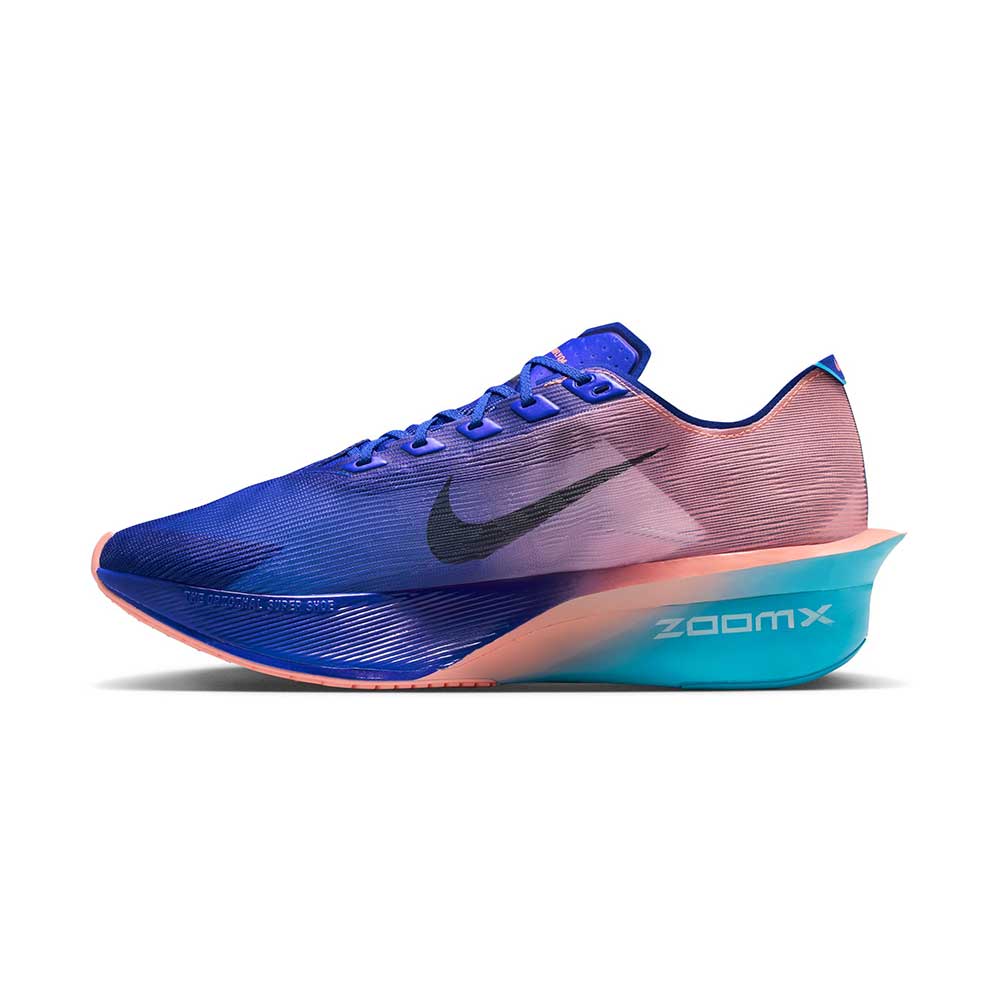 Men's Nike Vaporfly 4 Running Shoe - Racer Blue/White/Blue Lightning - Regular (D)