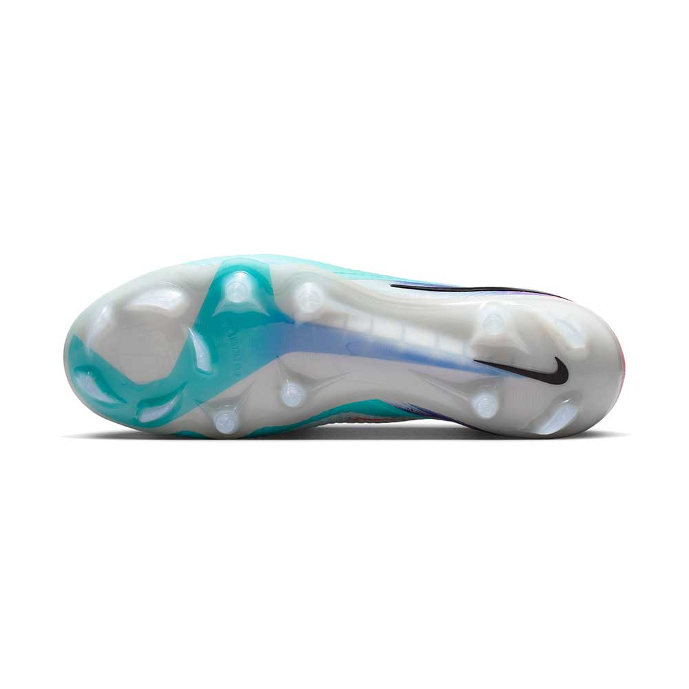 Phantom 6 Elite Low FG NU2 Soccer Cleat - Pistachio Frost/Hyper Orange - Regular (D)