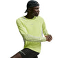 Men's Nike Dri-FIT Winterized Long Sleeve Running Top - Lemon Twist/Grey Fog