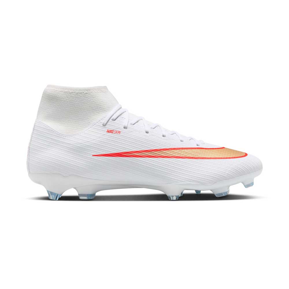 Superfly 11 Academy FG/MG (D) - White/Blur/Bright Crimson