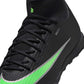 Superfly 11 Academy TF Soccer Shoe - Black/Illusion Green/Black - Regular (D)