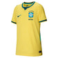 Youth Brazil DF Home Stadium Jersey - Canary/Light Menta/Geode Teal