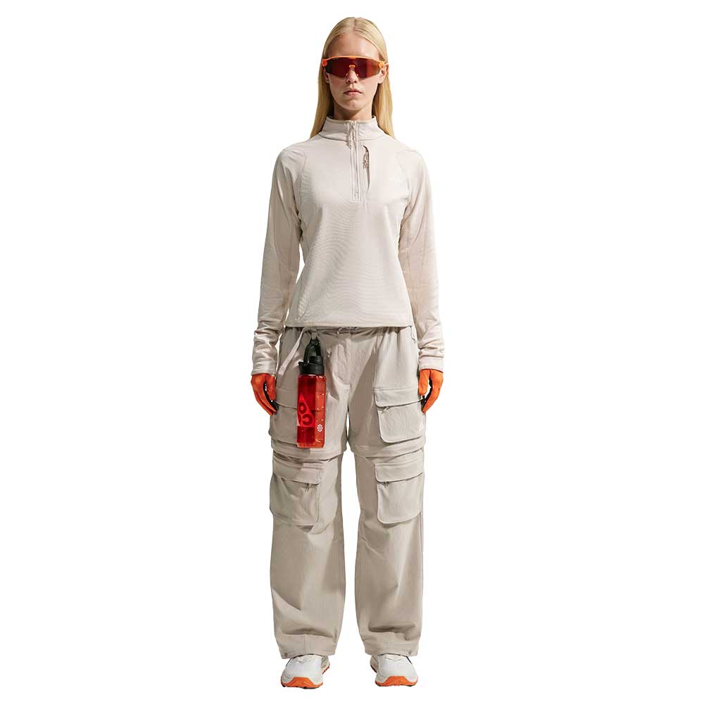 Women's ACG Wolf Grid Therma-FIT 1/2 Zip - Light Orewood Brown