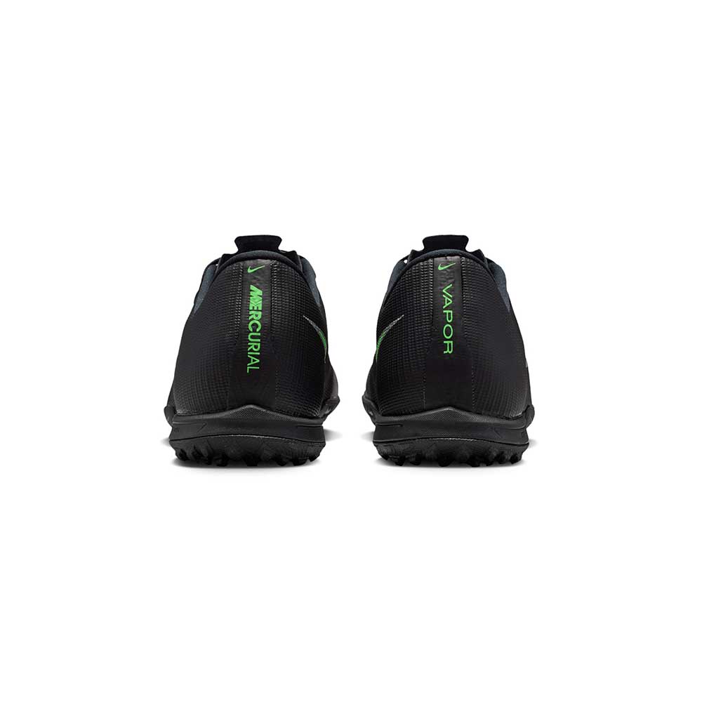 Vapor 17 Academy TF Soccer Shoe - Black/Illusion Green/Black - Regular (D)