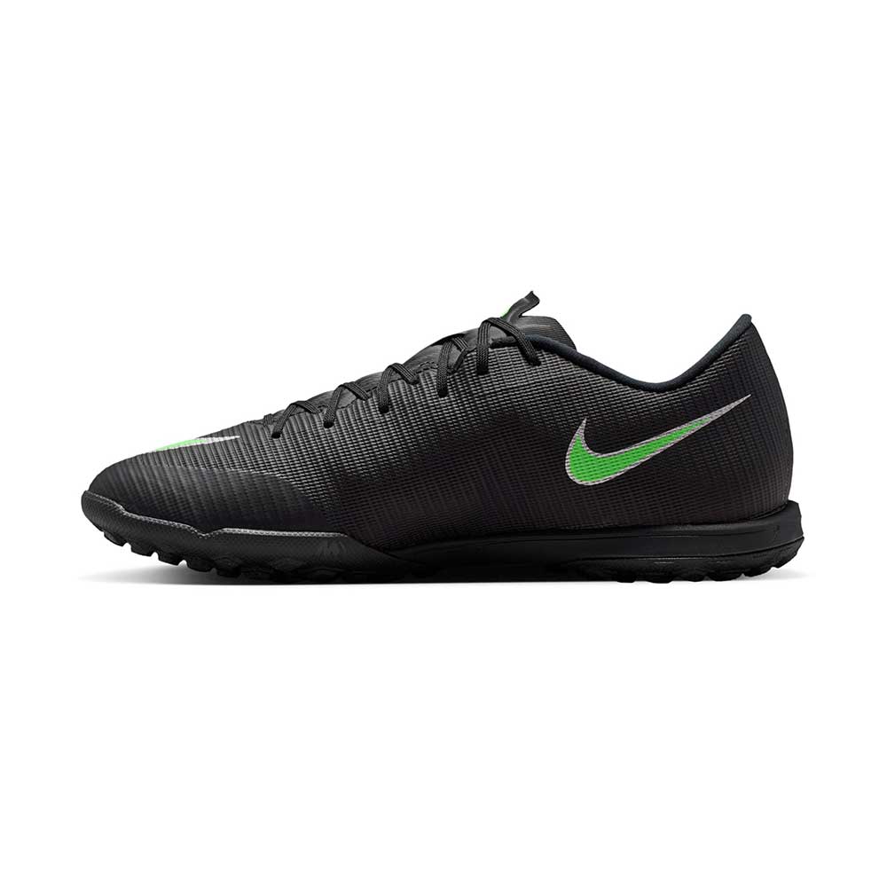 Vapor 17 Academy TF Soccer Shoe - Black/Illusion Green/Black - Regular (D)
