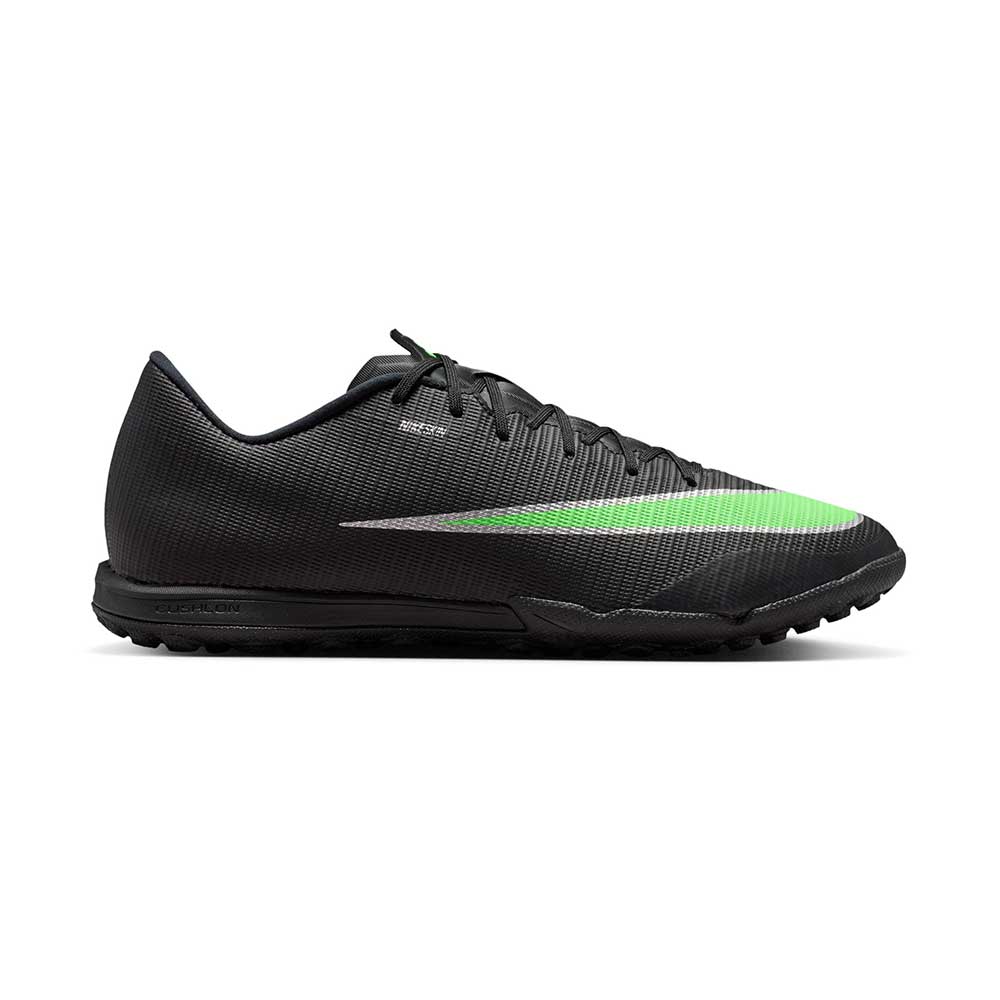 Vapor 17 Academy TF Soccer Shoe - Black/Illusion Green/Black - Regular (D)