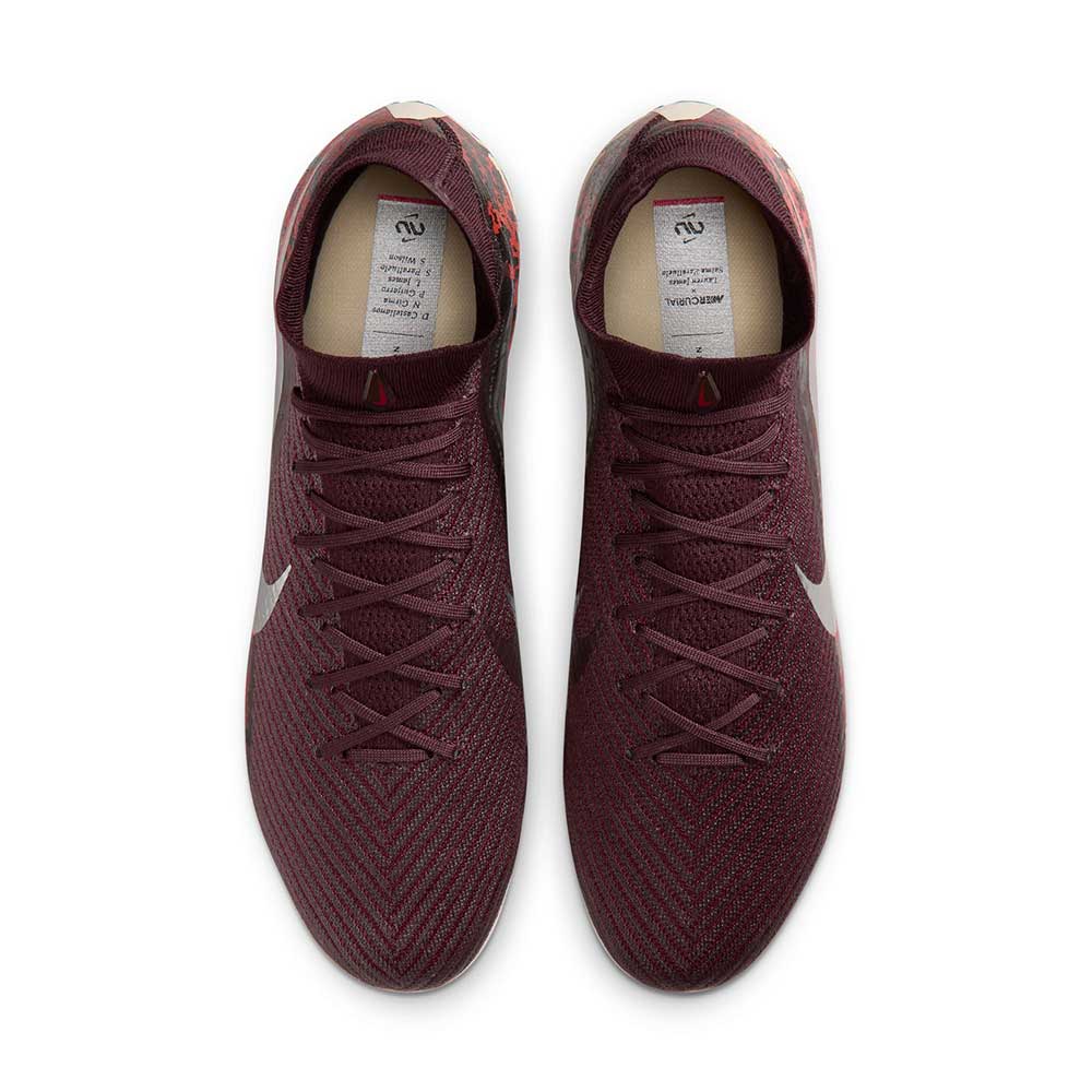 ZM Superfly 10 Elite FG NU3 Soccer Cleat - Burgundy Crush/Metallic Silver - Regular (D)
