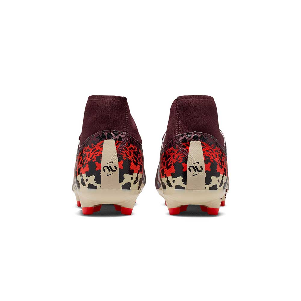 Zm Superfly 10 Academy FG/MG NU3 Soccer Cleat - Burgundy Crush/Mtlc Silver/University Red - Regular (D)