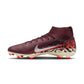 Zm Superfly 10 Academy FG/MG NU3 Soccer Cleat - Burgundy Crush/Mtlc Silver/University Red - Regular (D)