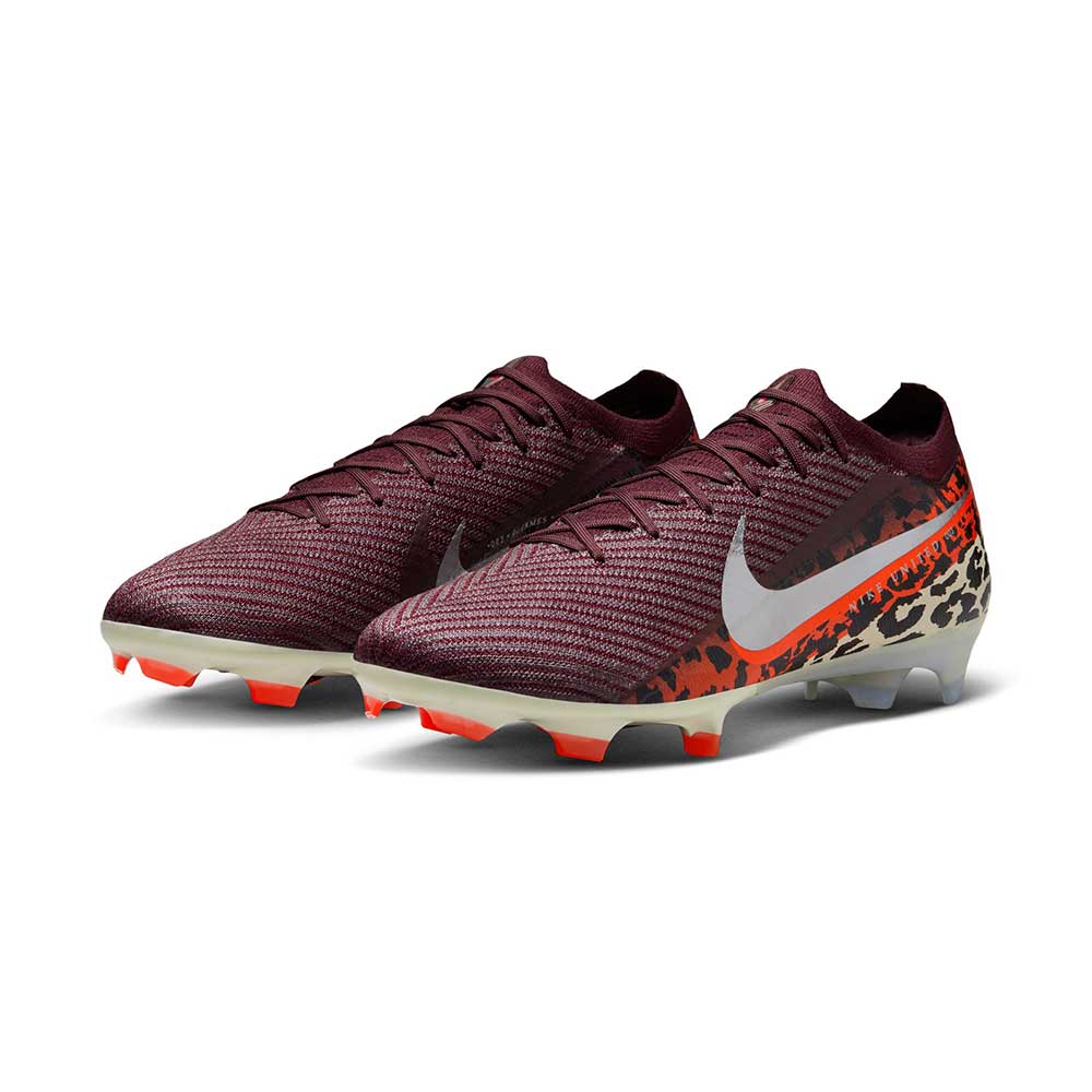 ZM Vapor 16 Elite FG NU3 Soccer Cleat - Burgundy Crush/Metallic Silver - Regular (D)