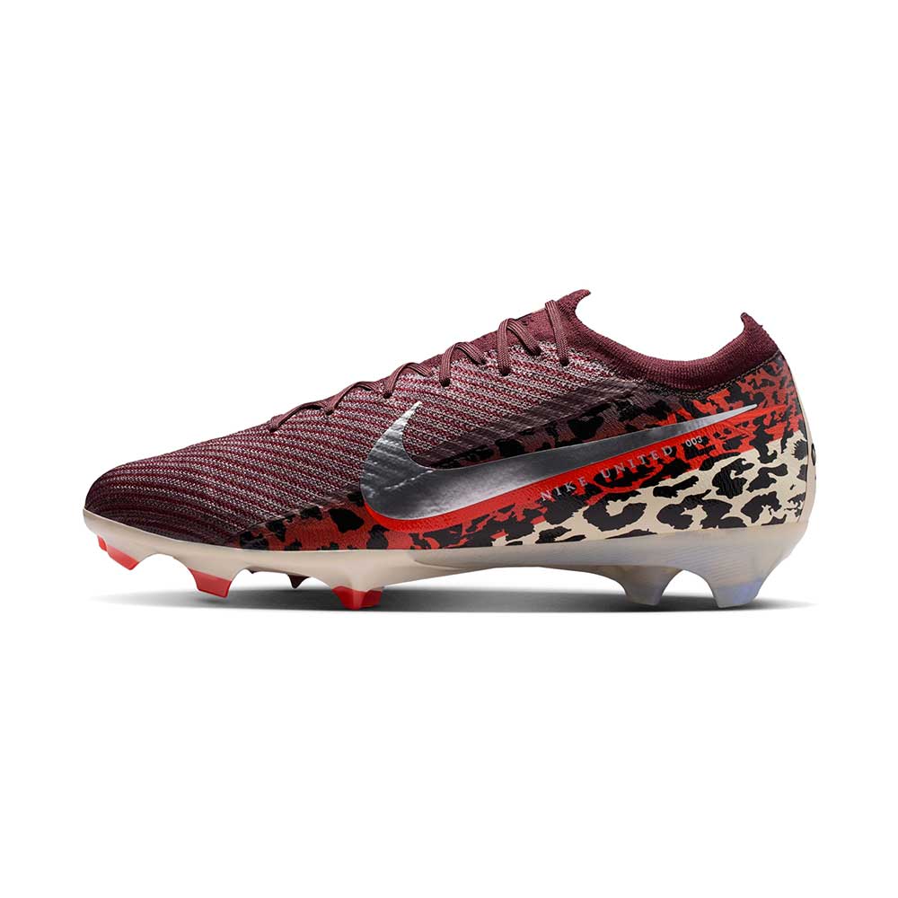 ZM Vapor 16 Elite FG NU3 Soccer Cleat - Burgundy Crush/Metallic Silver - Regular (D)