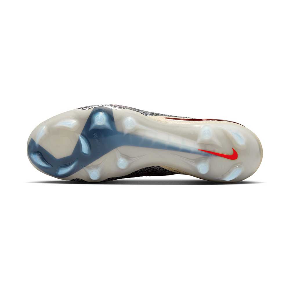 Phantom 6 Low Elite FG NU3 Soccer Cleat - Burgundy Crush/University Red/Fossil - Regular (D)