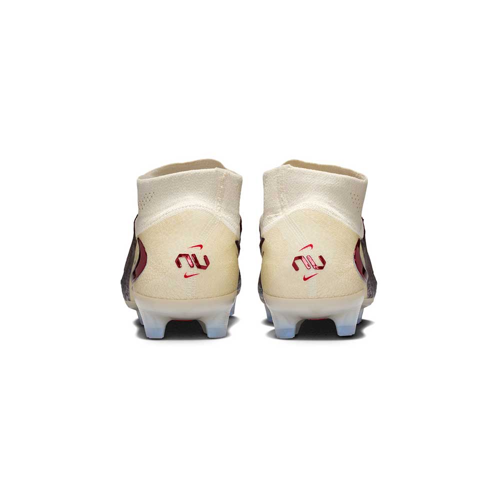 Phantom 6 High Elite FG NU3 Soccer Cleat - Burgundy Crush/University Red/Fossil - Regular (D)