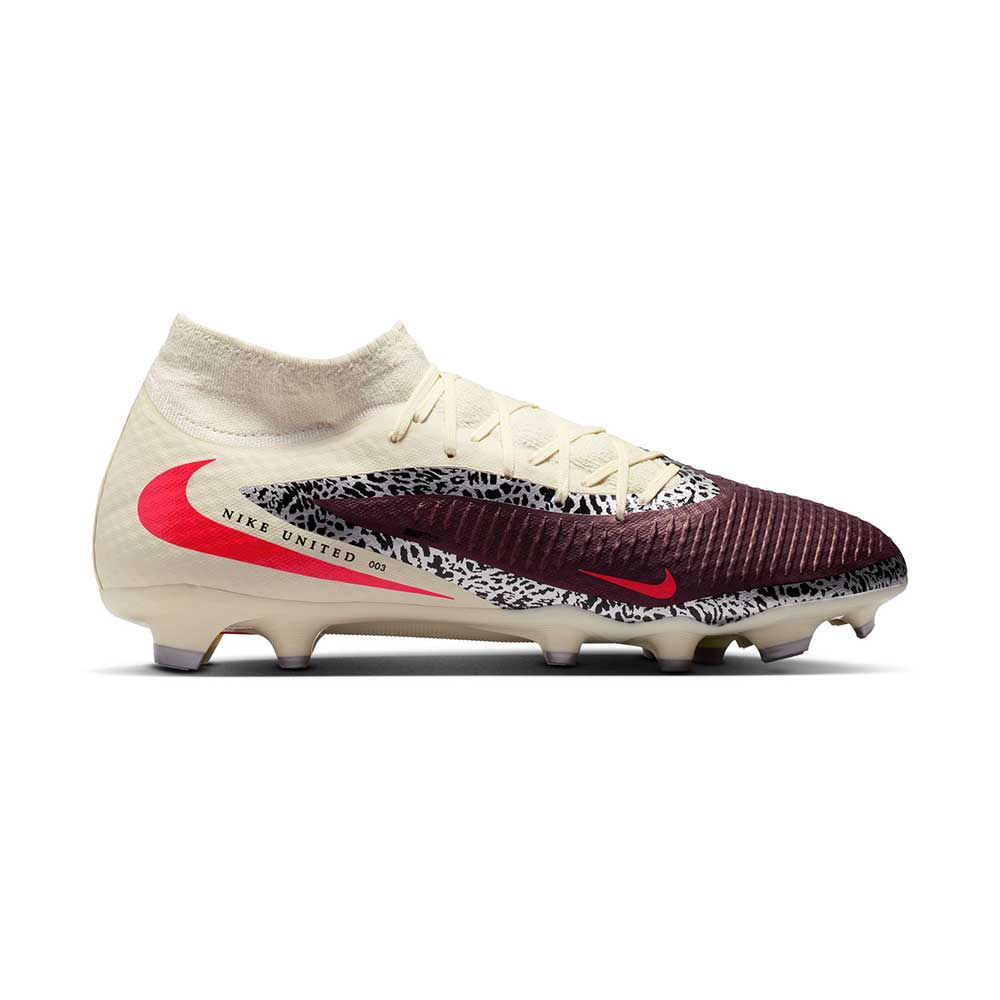 Phantom 6 High Academy FG/MG NU3 Soccer Shoe - Burgundy Crush/University Red - Regular (D)