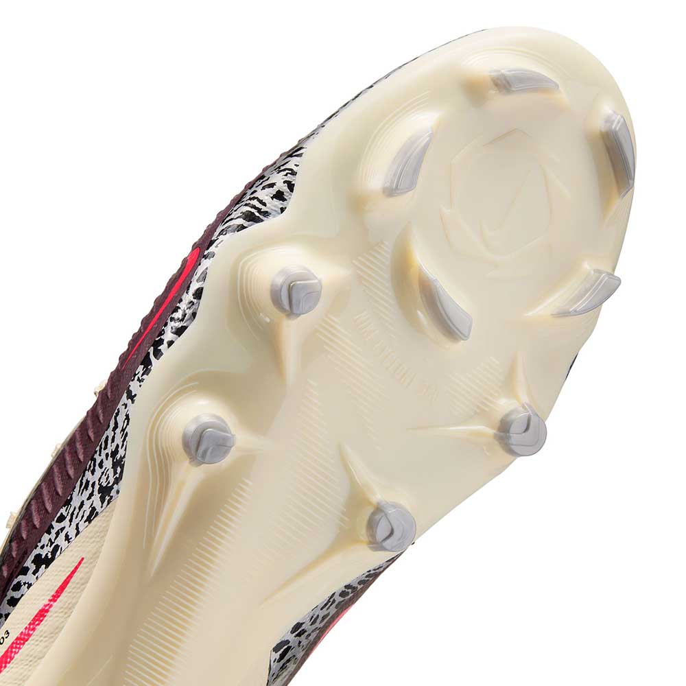 Phantom 6 High Academy FG/MG NU3 Soccer Shoe - Burgundy Crush/University Red - Regular (D)