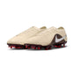 Tiempo Maestro Elite FG NU3 Soccer Cleat - Fossil/Metallic Silver/Burgundy Crush - Regular (D)
