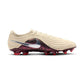 Tiempo Maestro Elite FG NU3 Soccer Cleat - Fossil/Metallic Silver/Burgundy Crush - Regular (D)