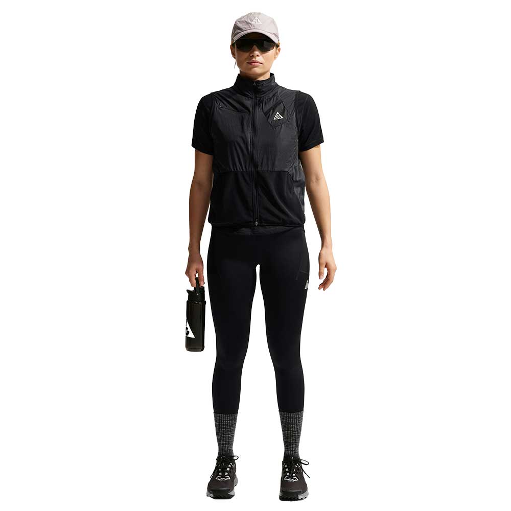 Women's ACG Dri-FIT High-Waisted 7/8 Trail Running Leggings - Black