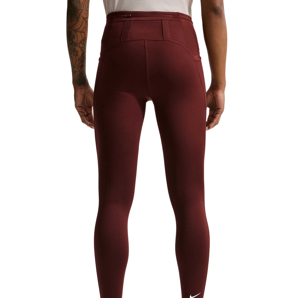 Women's Nike ACG Dri-FIT High-Waisted 7/8 Trail Running Leggings - Mystic Dates/Summit White