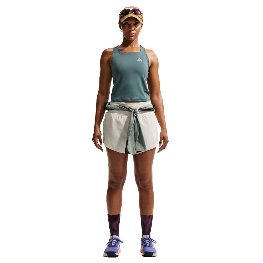 Women's ACG Trail Dri-FIT Mid-Rise 4" Short - Sea Glass