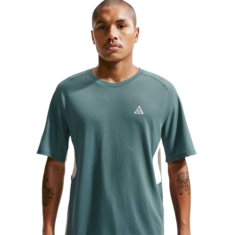 Men's ACG Dri-FIT Solar Chase Short Sleeve - Mineral Slate/Sea Glass