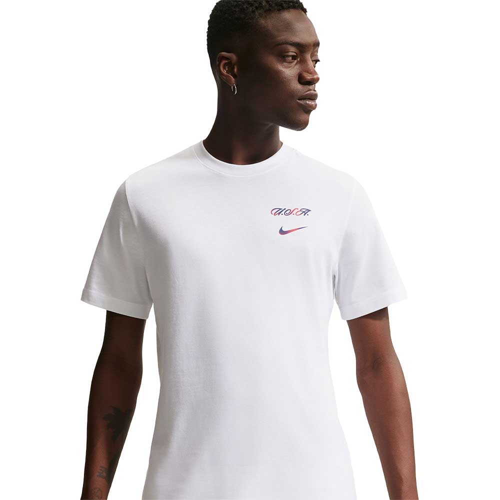 USA LBR Wordmark Tee - White
