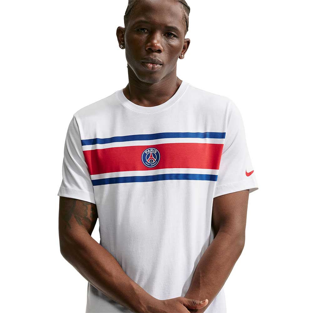 PSG Paris Crest Tee - White