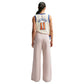 Women's Nike Studio Fleece Mid-Rise Pants - Cream II/Sail