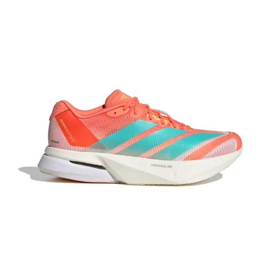 Women's Boston 13 Running Shoe - Semi Coral/Flash Aqua/Flash Orange - Regular (B)