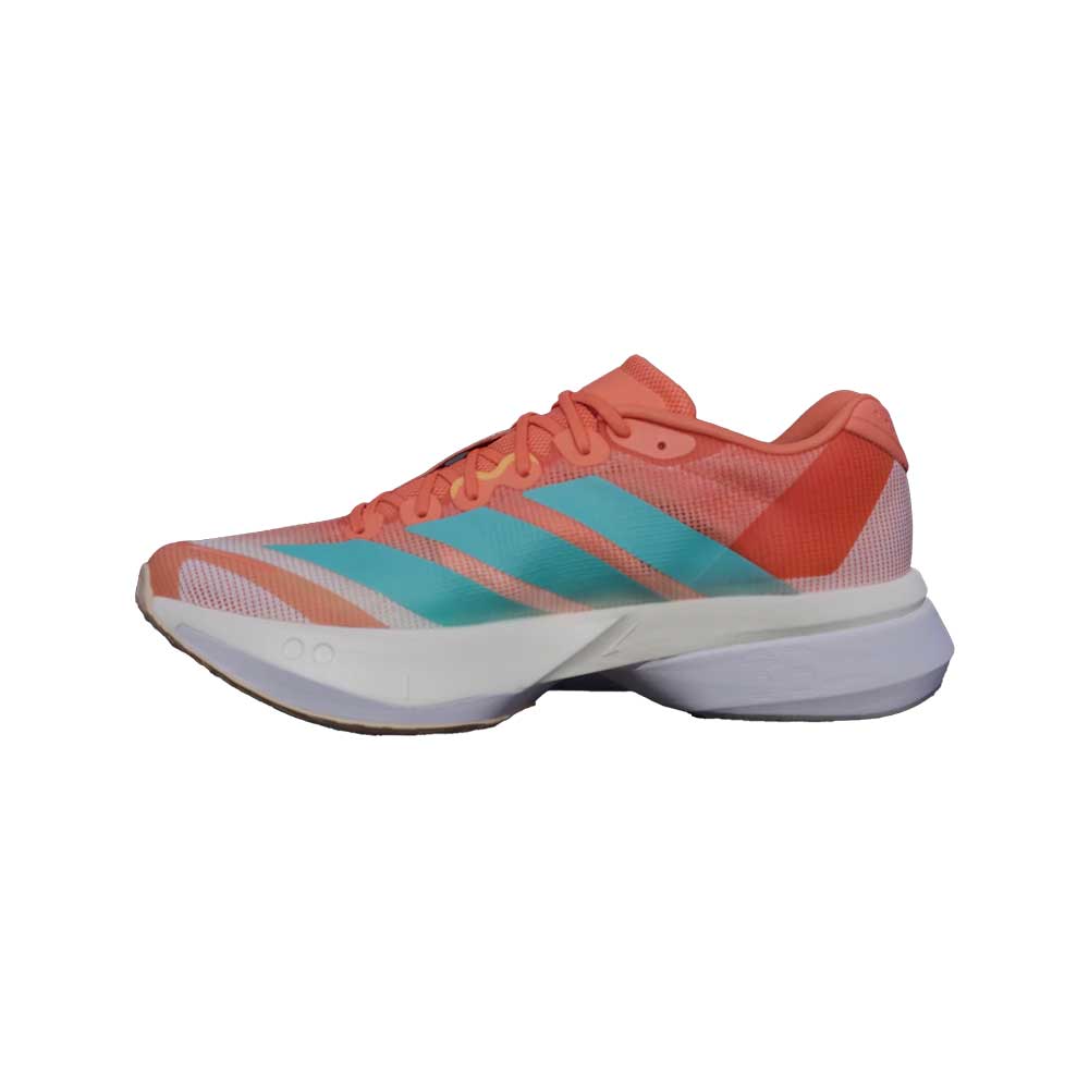 Women's Boston 13 Running Shoe - Semi Coral/Flash Aqua/Flash Orange - Regular (B)