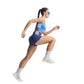 Women's Adizero EVO SL Woven Running Shoe - Footwear White/Clear Blue/Matte Gold - Regular (B)