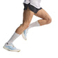 Men's Adizero EVO SL Woven Running Shoe - Footwear White/Clear Blue/Matte Gold - Regular (D)