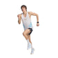 Men's Adizero EVO SL Woven Running Shoe - Footwear White/Clear Blue/Matte Gold - Regular (D)
