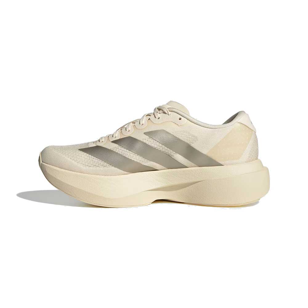 adidas Adizero Evo SL Shoes - Women's - Wonder White / Cyber Metallic / Warm Vanilla - 10 adidas Adizero Evo SL Shoes - Women's - Wonder White / Cyber Metallic / Warm Vanilla - 10