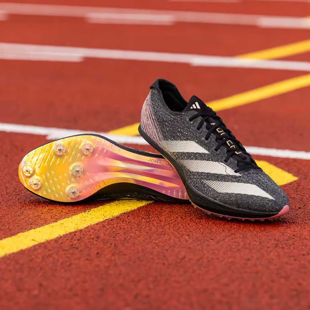 Adidas Adizero Prime SP 3 Strung Shoes Core Black 9 Mens Track Field Shoes