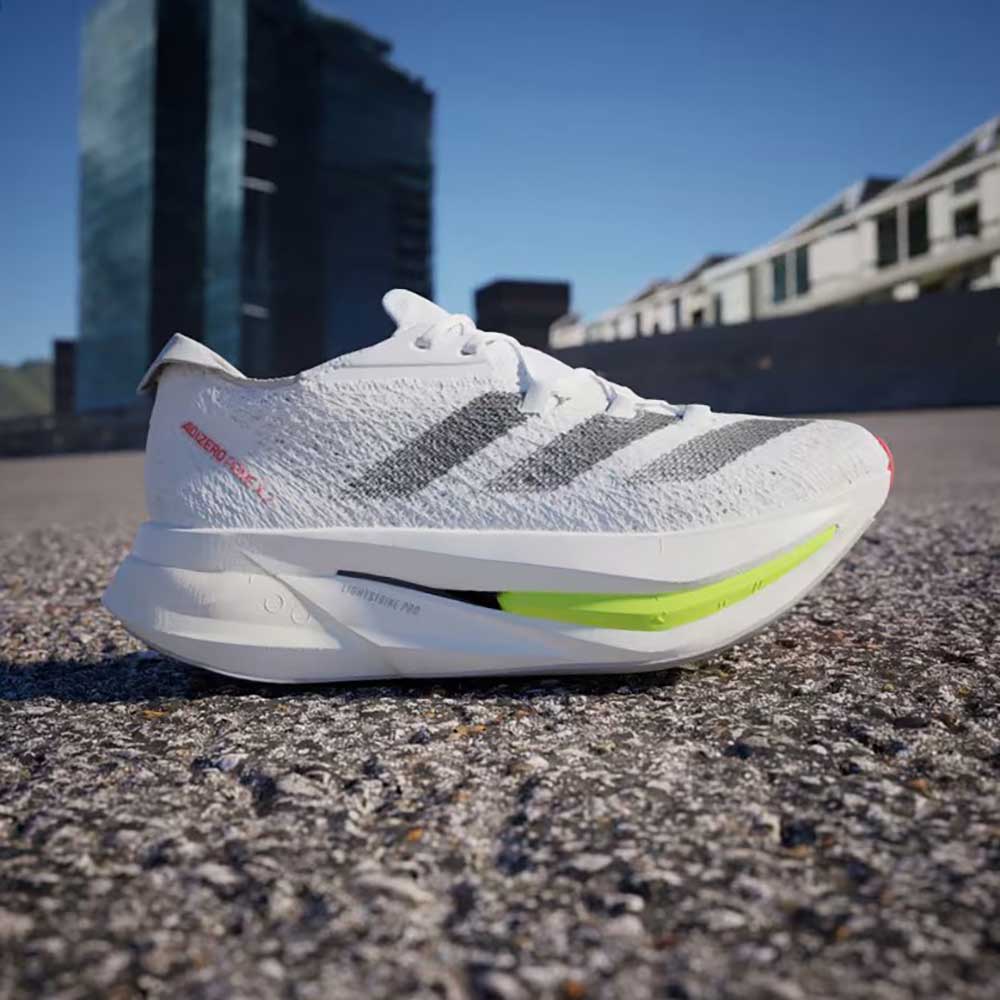 adidas Adizero Prime x 2.0 Strung Shoes Cloud White M 4.5 / W 5.5 - Mens Running Shoes adidas Adizero Prime x 2.0 Strung Shoes Cloud White M 4.5 / W 5.5 - Mens Running Shoes