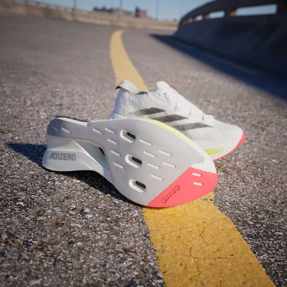 adidas Adizero Prime x 2.0 Strung Shoes Cloud White M 4.5 / W 5.5 - Mens Running Shoes adidas Adizero Prime x 2.0 Strung Shoes Cloud White M 4.5 / W 5.5 - Mens Running Shoes