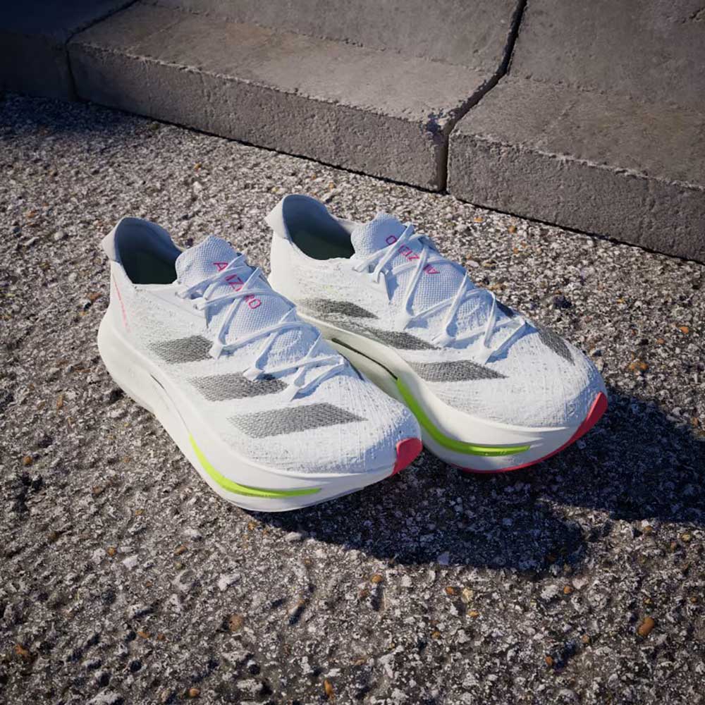 adidas Adizero Prime x 2.0 Strung Shoes Cloud White M 4.5 / W 5.5 - Mens Running Shoes adidas Adizero Prime x 2.0 Strung Shoes Cloud White M 4.5 / W 5.5 - Mens Running Shoes