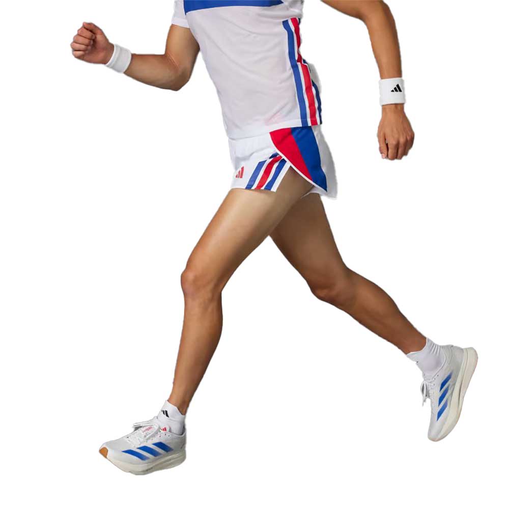 Men's AdiZero Retro Running Short - White