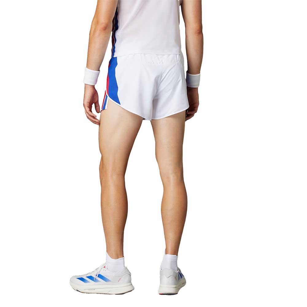 Men's AdiZero Retro Running Short - White