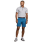 Men's Approach Tech Polo - Sleet Gray Seersucker