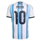 Argentina Messi Home Jersey - White/Icey Blue/Light Blue