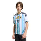 Youth Argentina Messi Home Jersey - White/Icey Blue/Light Blue