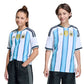 Youth Argentina Home Jersey - White/Icey Blue/Light Blue