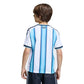 Youth Argentina Home Jersey - White/Icey Blue/Light Blue