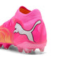 Future 9 Pro FG/AG Soccer Cleat - Poison Pink/Sun Stream/Bright Aqua - Regular (D)