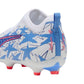 Ultra 6 Match Kidsuper X CP FG/AG JR - Puma White/Pink Lilac/Ducky Blue